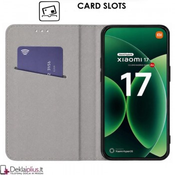 Telone atverčiamas dėklas - žalias (Xiaomi 17)